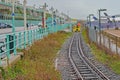 Brighton`s Little Electric Railway Track Royalty Free Stock Photo