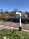 Brighton Sign post Royalty Free Stock Photo