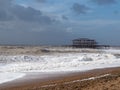 BRIGHTON, SUSSEX/UK - FEBRUARY 15 : Brighton after the storm in