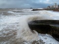 BRIGHTON, SUSSEX/UK - FEBRUARY 15 : Brighton after the storm in