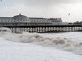 BRIGHTON, SUSSEX/UK - FEBRUARY 15 : Brighton after the storm in