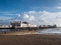 BRIGHTON, SUSSEX/UK - FEBRUARY 15 : Brighton after the storm in
