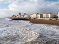 BRIGHTON, SUSSEX/UK - FEBRUARY 15 : Brighton after the storm in