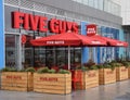 Five Guys restaurant Royalty Free Stock Photo