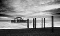 The Brighton West Pier Royalty Free Stock Photo