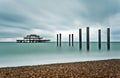 Brighton West Pier Royalty Free Stock Photo