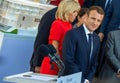 Brigitte Macron, Emmanuel Macron Royalty Free Stock Photo