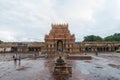 Brihadeeswara Temple in Tanjore, Tamil Nadu, South India Royalty Free Stock Photo