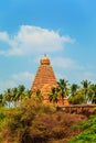 Brihadeeswara Temple in Thanjavur, Tamil Nadu, India. Royalty Free Stock Photo