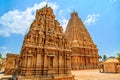 Brihadeeswara Temple in Thanjavur, Tamil Nadu, India. Royalty Free Stock Photo