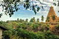 Brihadeshwara Temple 11th century at Kaveri river dwlta Thanjavur Royalty Free Stock Photo