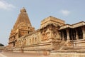 Landscape of Thanjavur Brihadisvara Temple in Tanjore Tamilnadu , India Royalty Free Stock Photo