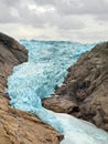 Briksdal Glacier Royalty Free Stock Photo