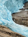 Briksdal Glacier Royalty Free Stock Photo