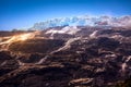 Briksdal glacier, Norway nature landmark Royalty Free Stock Photo