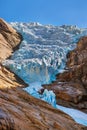 Briksdal glacier - Norway Royalty Free Stock Photo