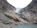 The Briksdalsbreen Glacier
