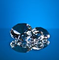 Brillant and diamond Royalty Free Stock Photo