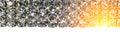 Brilliant diamond background Royalty Free Stock Photo