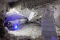 Brilliant grotto in Kungur ice cave