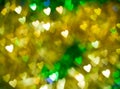 Brilliant hearts as background Royalty Free Stock Photo