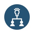 Brilliant mind Isolated Vector icon which can easily modify or edit