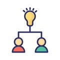 Brilliant mind Isolated Vector icon which can easily modify or edit