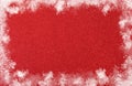 Brilliant red background. New Year. Birthday Royalty Free Stock Photo