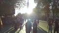 Brilliant sun at Women's Day March 8M - Santiago, Chile - Mar 08, 2022