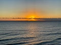 Brilliant sunset southwest Florida Gulf of Mexico