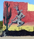 Building art on Rodeo Drive in Puerto Penasco, Mexico