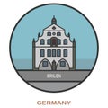 Brilon. Cities and towns in Germany Royalty Free Stock Photo