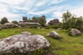 Brimham Rocks, Yorkshire Dales Royalty Free Stock Photo