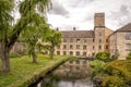 Brimscombe Port Mill, stone-built mill complex of early to mid C19 date, Stroud, The Cotswolds, UK Royalty Free Stock Photo