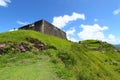 Brimstone Hill Fortress - St Kitts Royalty Free Stock Photo