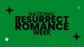 Bring Back the Spark, National Resurrect Romance Week Royalty Free Stock Photo
