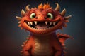 Super Smiling Dragon: A Majestic, Fluffy, and Exquisite Pixar-style Creature