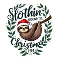 Adorable Sloth Holiday Decor Perfect for Christmas Cheer!