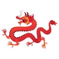 Vibrant Eastern Dragon Vector for Enchanting Designs