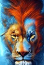 Lion Legacy: Digital Lion Art Prints Assortment