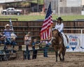 Bringing in the Flag