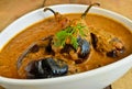 Brinjal Curry Royalty Free Stock Photo