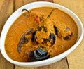 Brinjal Curry Royalty Free Stock Photo