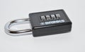 Brinks Re-settable black Combination Sports padlock Royalty Free Stock Photo