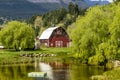 Brinnon Washington Barn by Pond