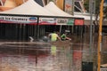 BRISBANE, AUSTRALIA - JAN 13 : Flood Royalty Free Stock Photo