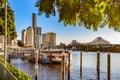 Brisbane River and Storey Bridge