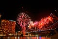 Brisbane City Bridge Fireworks