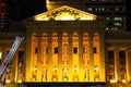 Brisbane City Hall In Night