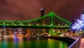 Brisbane City by Night - Queensland Australia